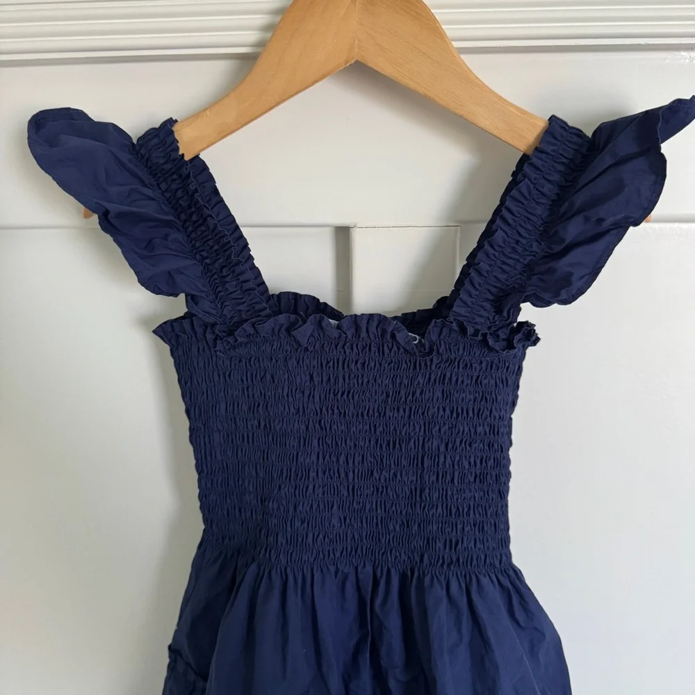 Hill House Navy Ellie Nap Dress - Size 7/8 - Picture 6 of 8